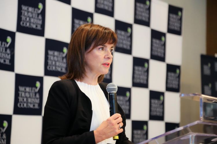 Julia Simpson, presidenta y CEO del WTTC