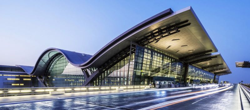 Aeropuerto Internacional Hamad (HIA) en Doha, como el mejor del mundo.