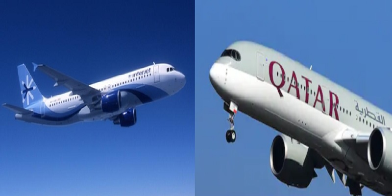 Suscriben Interjet y Qatar Airways acuerdo interlineal