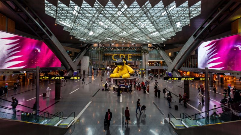 Aeropuerto Internacional Hamad (HIA) en Doha, como el mejor del mundo.