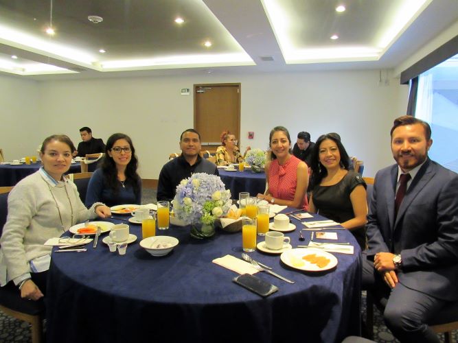  Maru  Pierdant, Javier Flores, Noran Abdelhakam Mohamed Al, Consul Embajada de Egipto. Hugo Silva