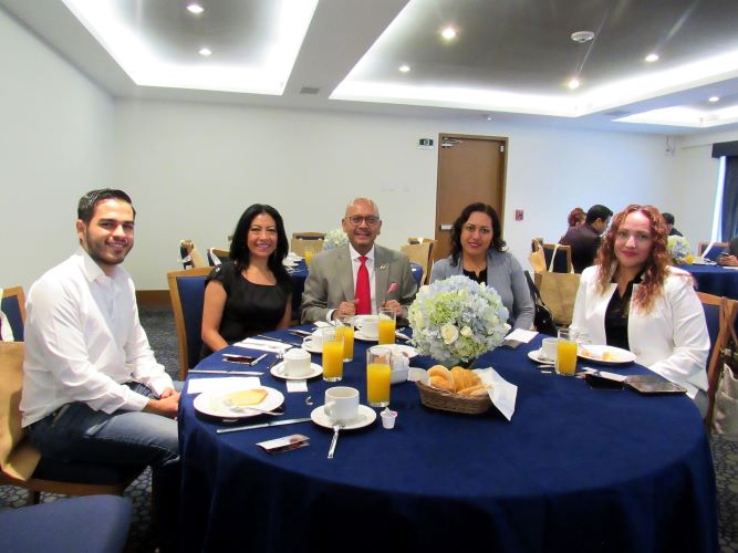 Cheppy T. Wartono, Embajador de Indonesia en México. Carla Marzano, Aeromar