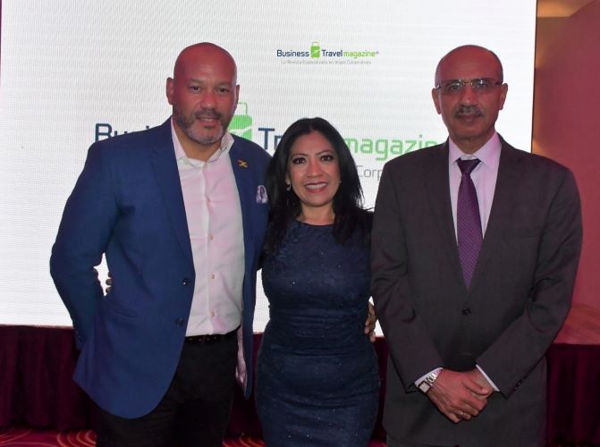 Jason Keats Hall y Mohamed Saadat, embajadores de Jamaica y Palestina respectivamente
