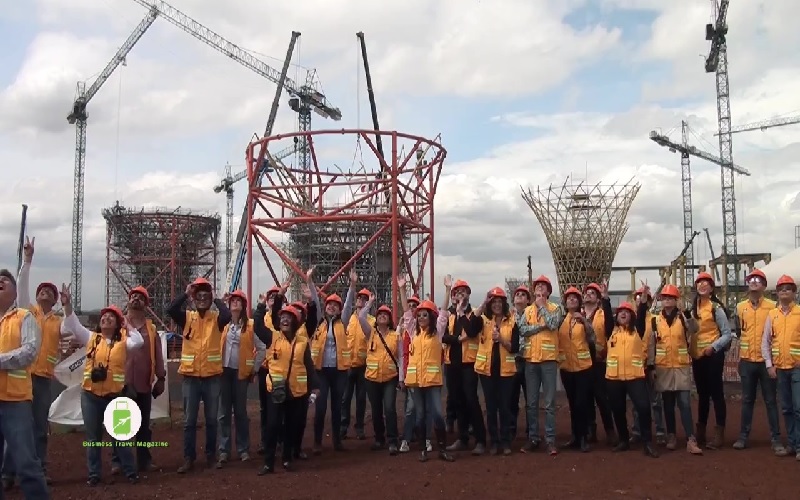 Visita a las obras del Nuevo Aeropuerto Internacional de la Ciudad de México