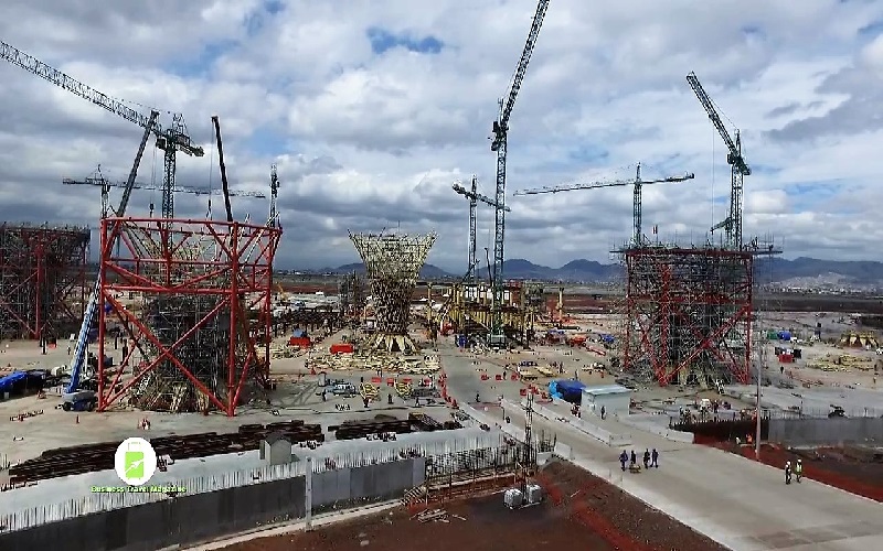 Continuación de visita a la obra del Nuevo Aeropuerto Internacional de la Ciudad de México